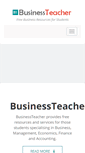 Mobile Screenshot of businessteacher.org.uk